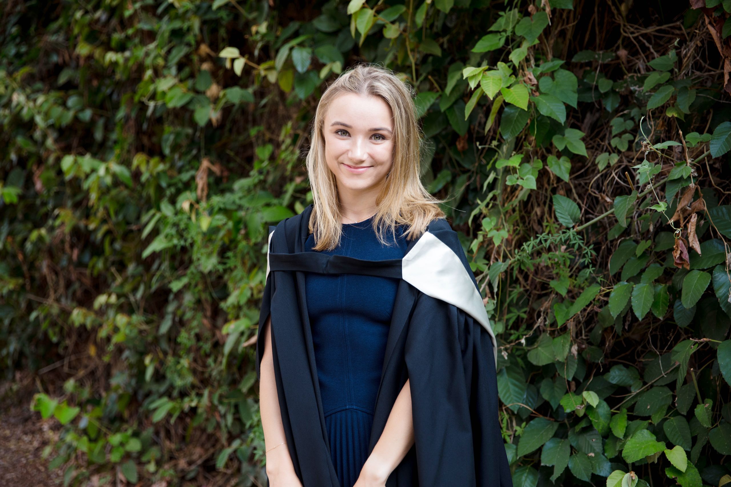 Image of Josephine Auer on her graduation day.