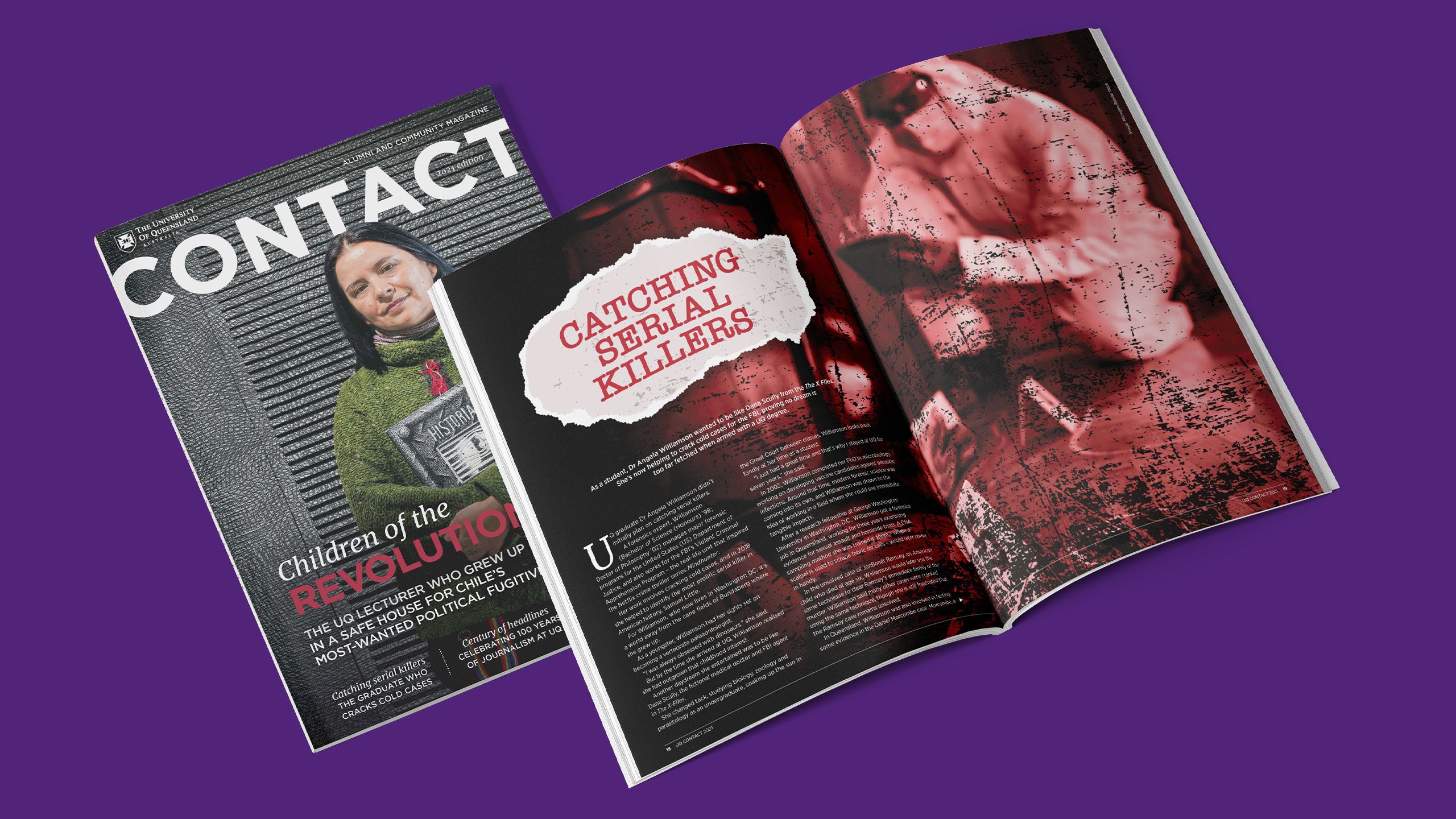 Image of the 2020 edition of Contact magazine.