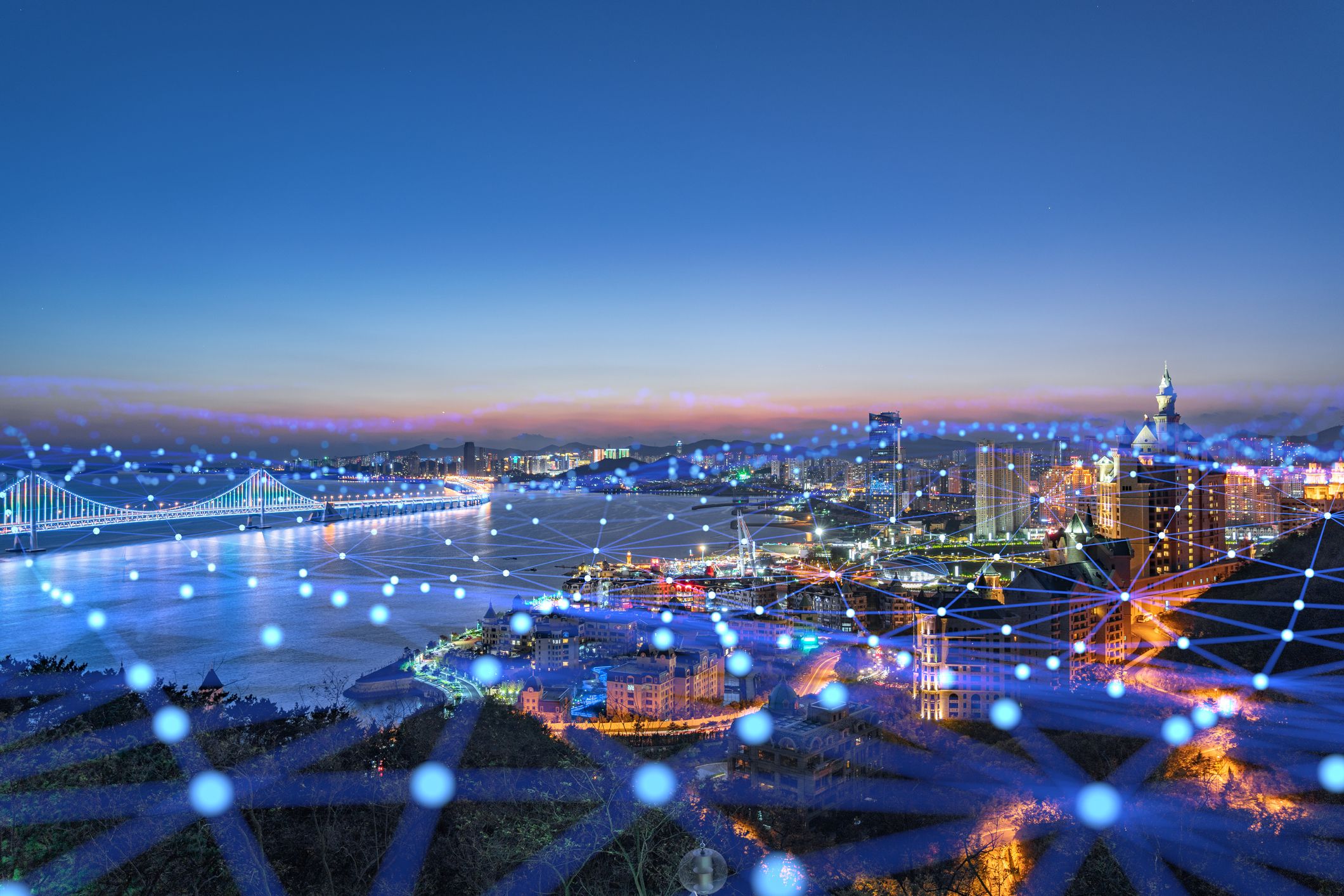 Technology connecting across the city
