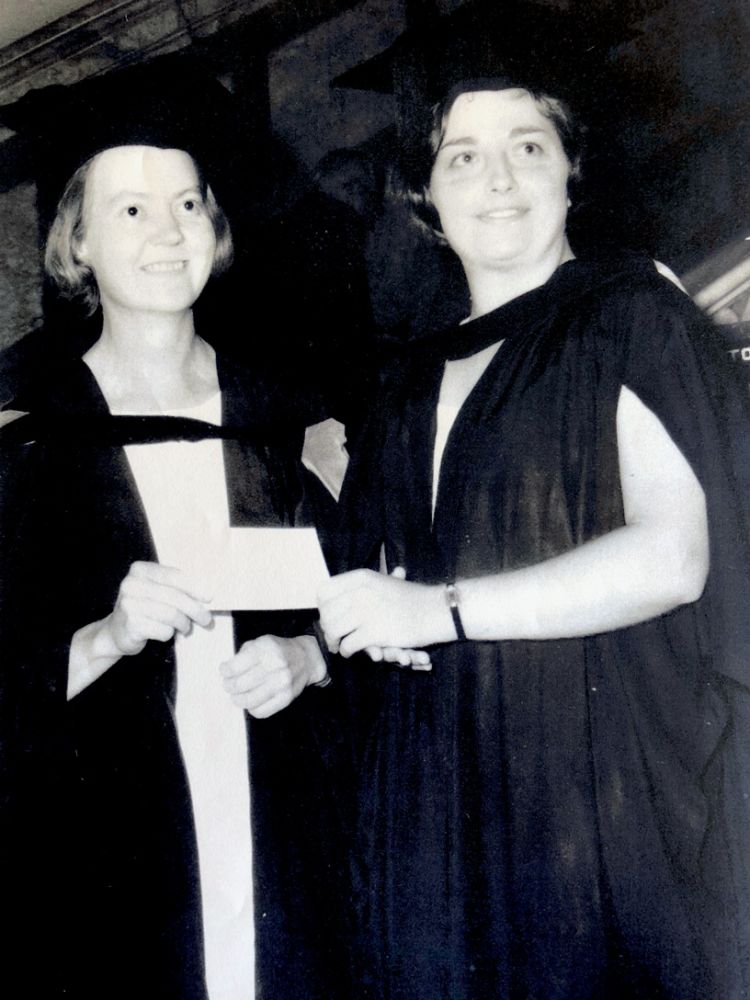 This is an image of Cathryn Mittelheuser on her UQ graduation day.