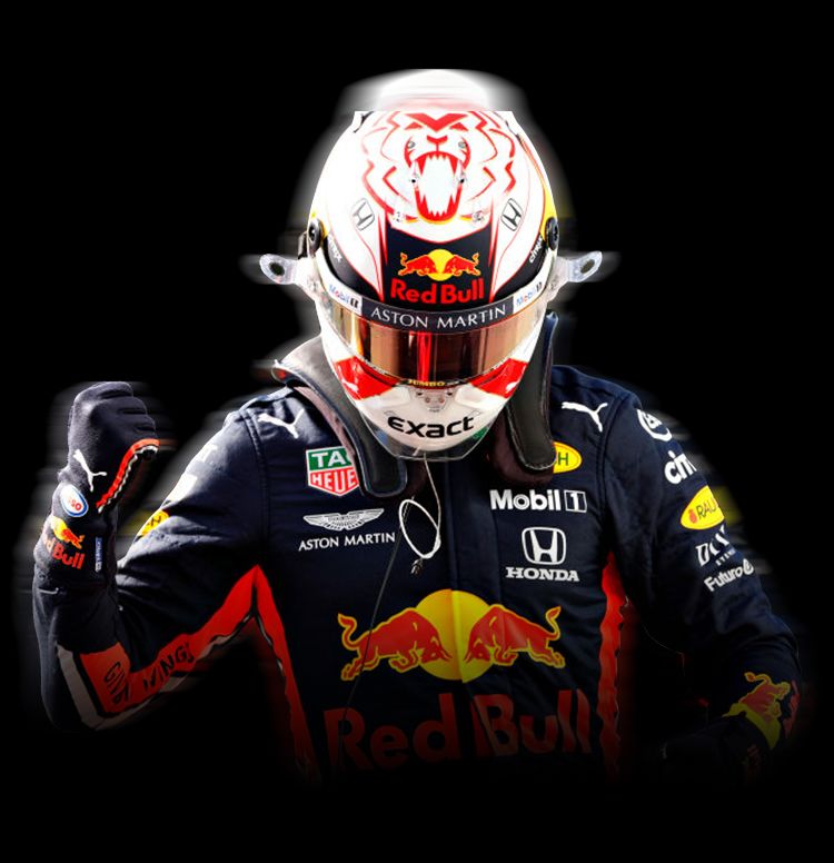 Red Bull driver Max Verstappen.