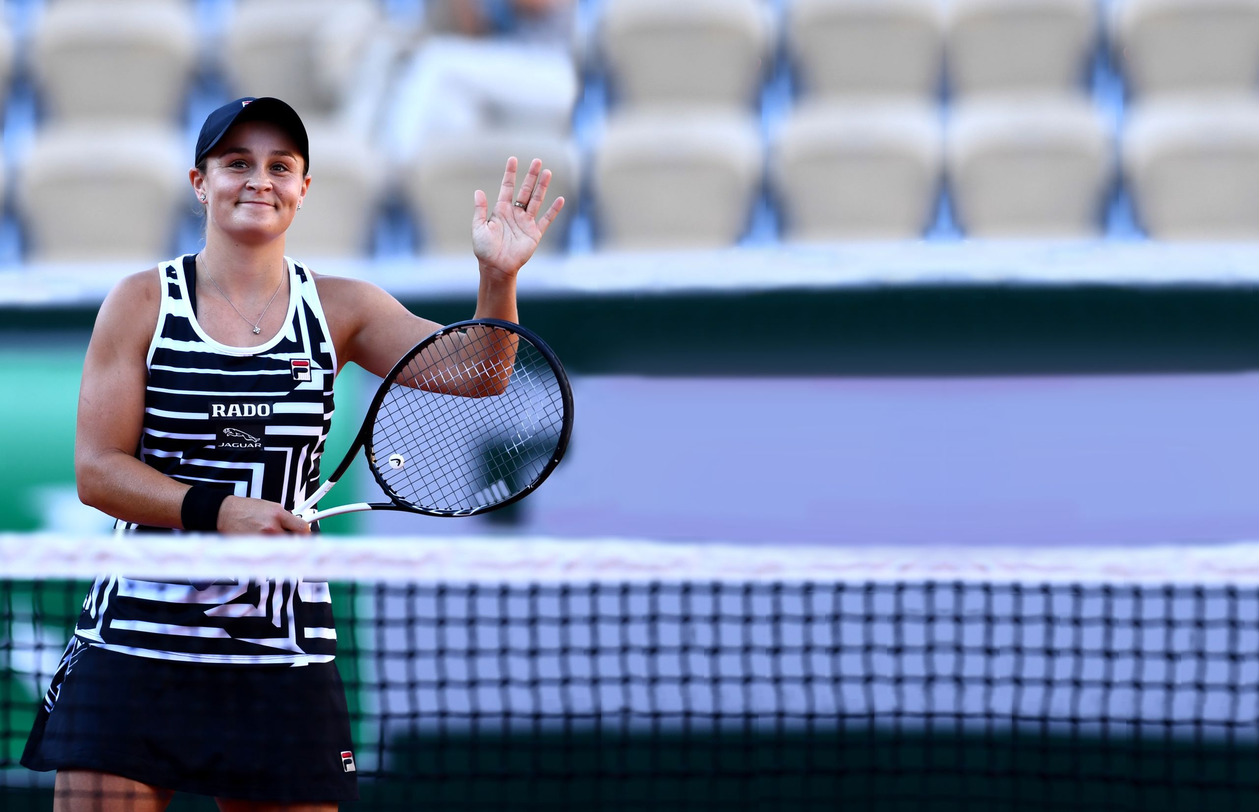 This is an image of Australian tennis star Ash Barty.