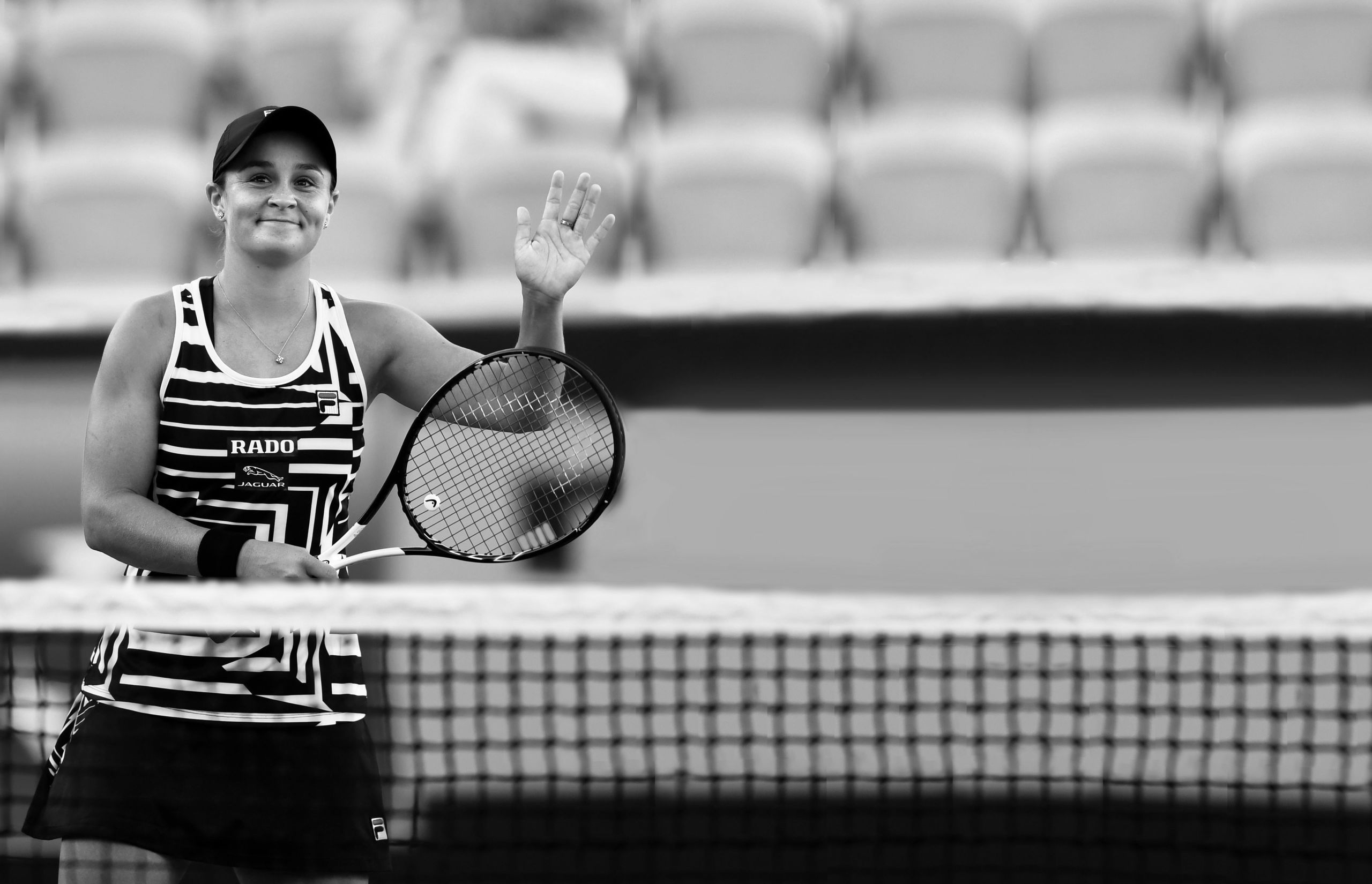 This is an image of Australian tennis star Ash Barty.