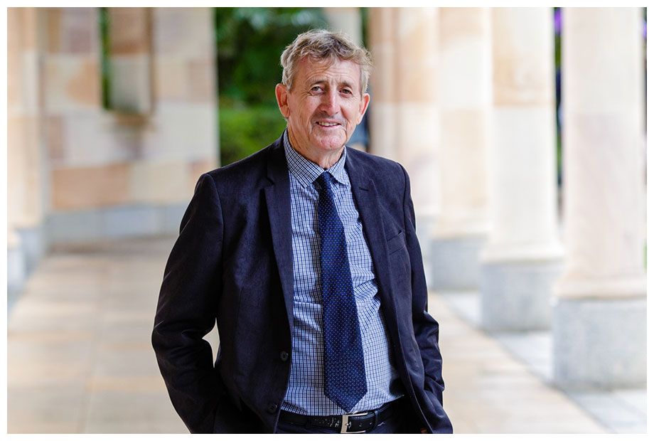 An image of UQ's Professor John Mangan.