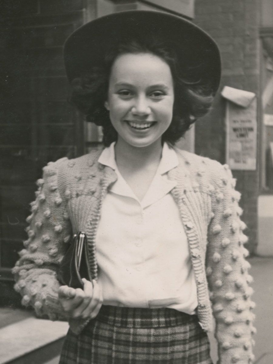 Merle Thornton in Sydney in 1948.