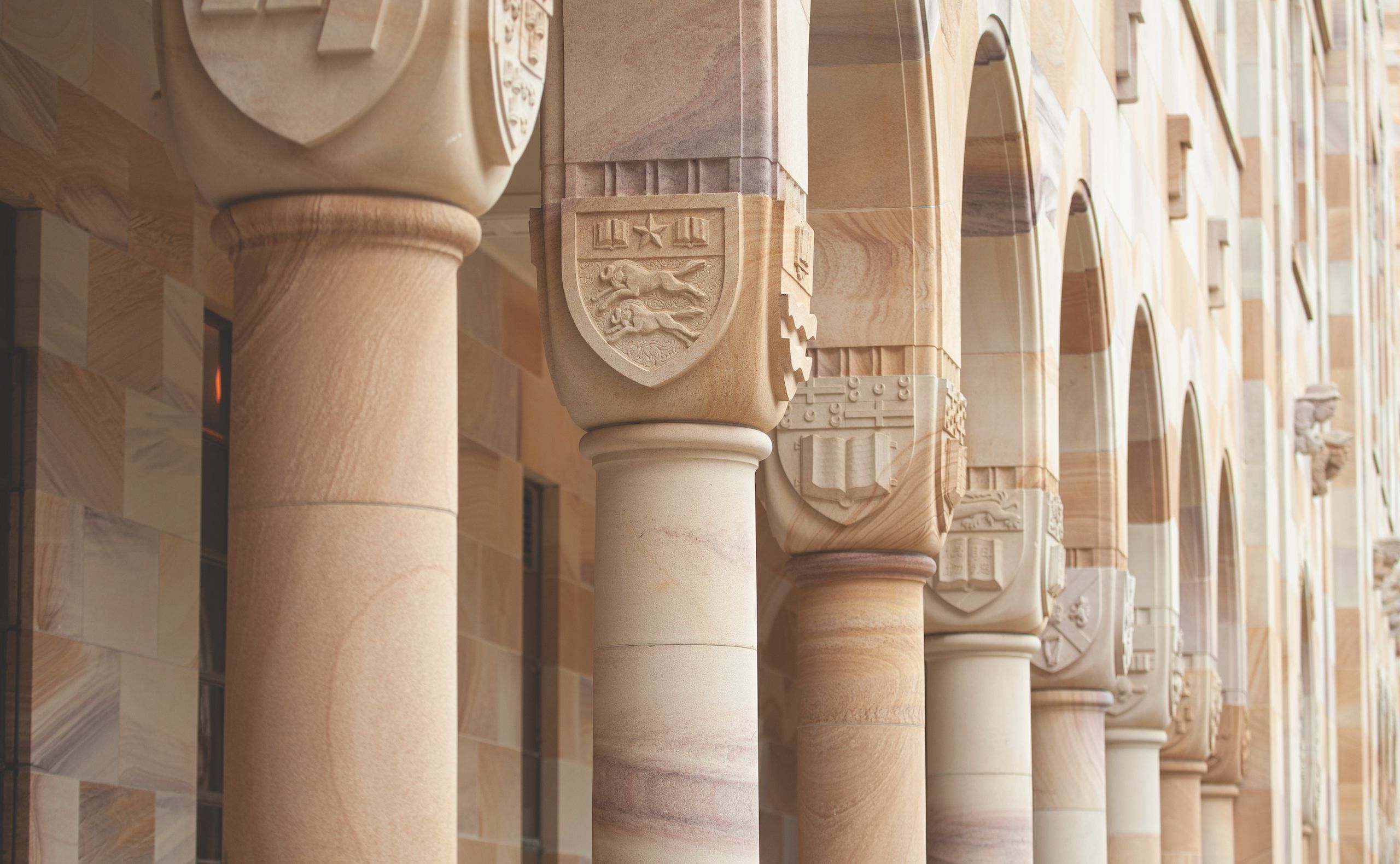 Great Court columns