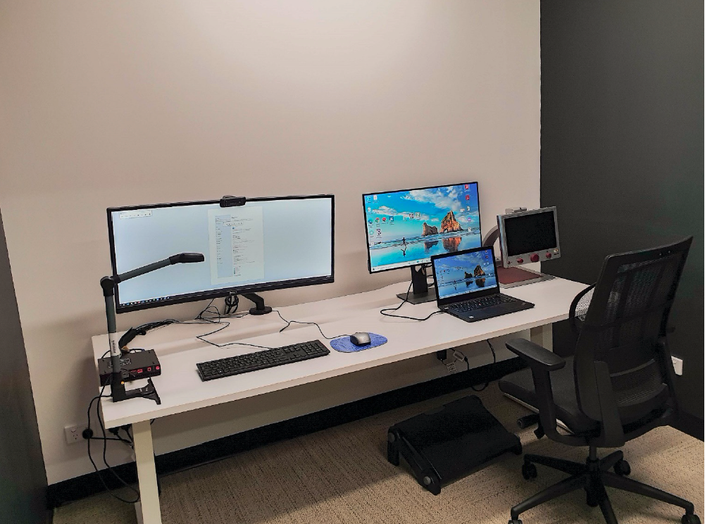 Assistive Technology Room at UQ's Central Library.