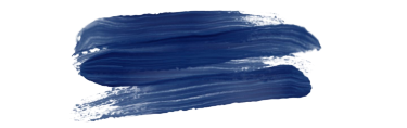 Indigo brush stroke
