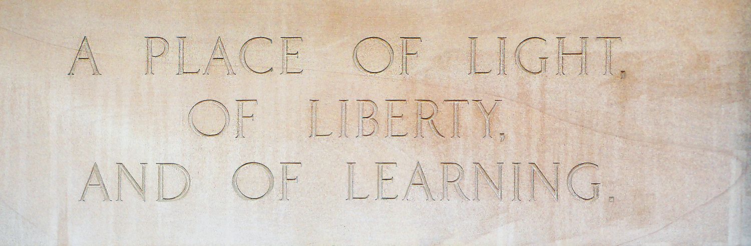 Frieze of an inscription.