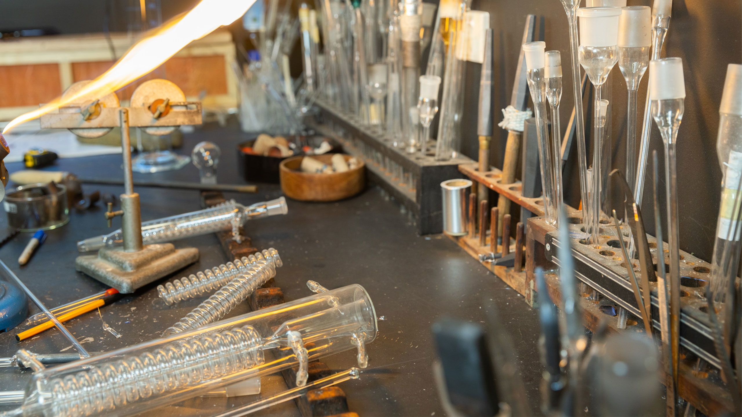 An image of glass samples.