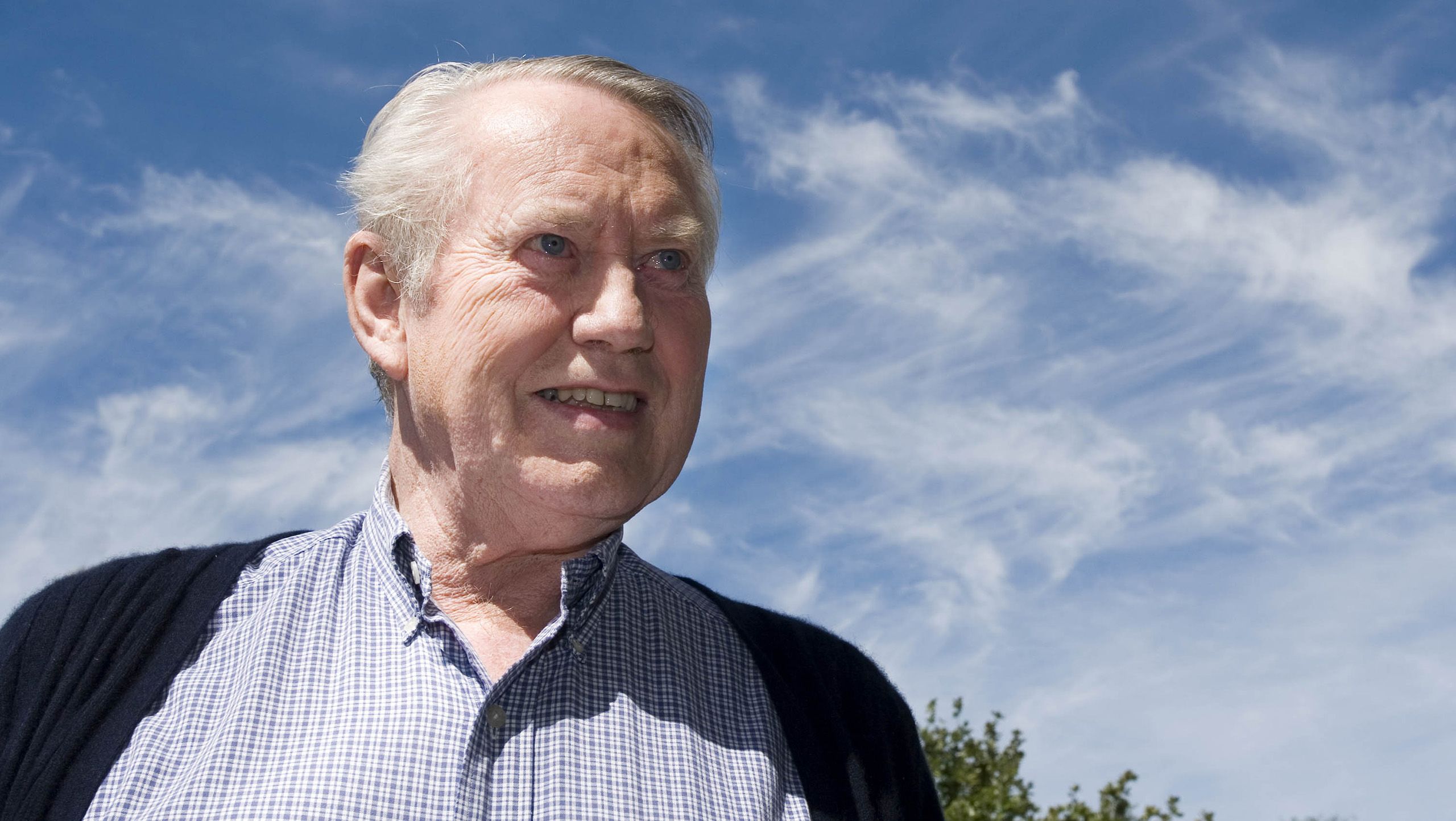 An image of philanthropist Chuck Feeney.