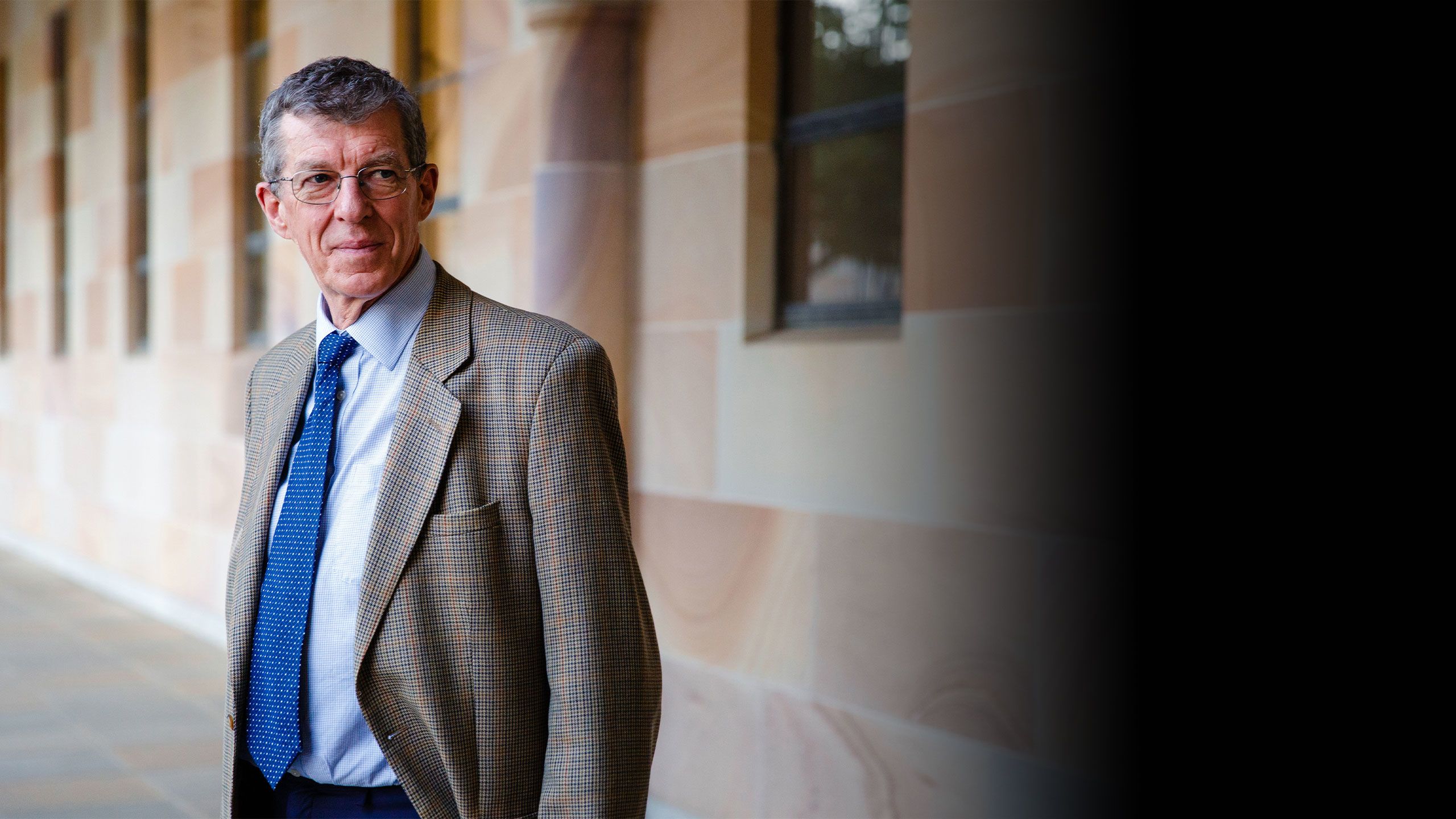 An image of UQ scientist and HPV vaccine co-creator Professor Ian Frazer.