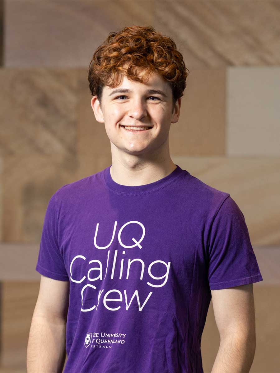 An image of Bachelor of Science/Bachelor of Arts student Joshua Crow.