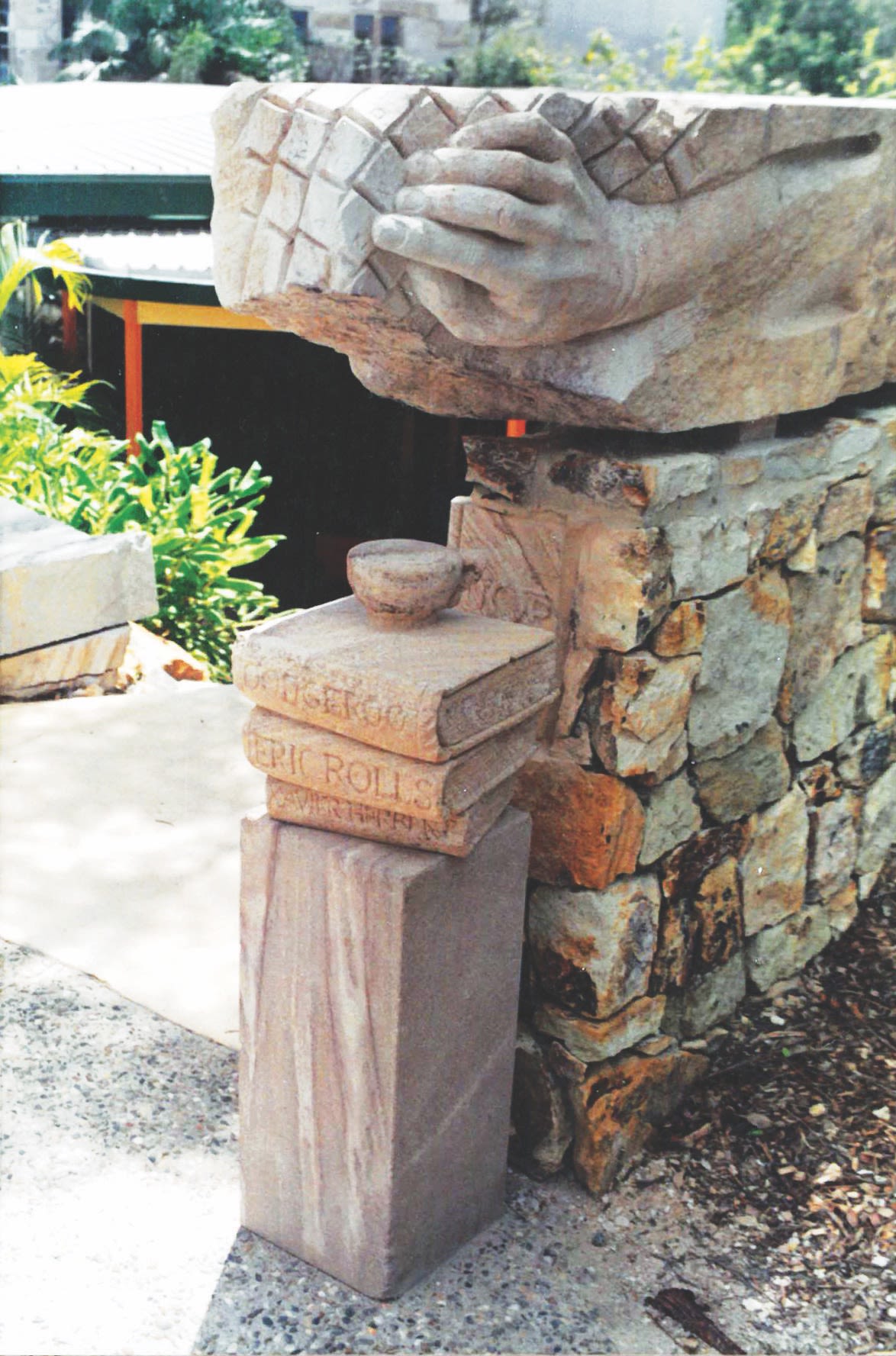 Wordsmiths Cafe entry marker