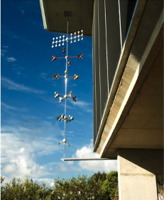 Kinetic sculpture by Jennie Truman, 2008