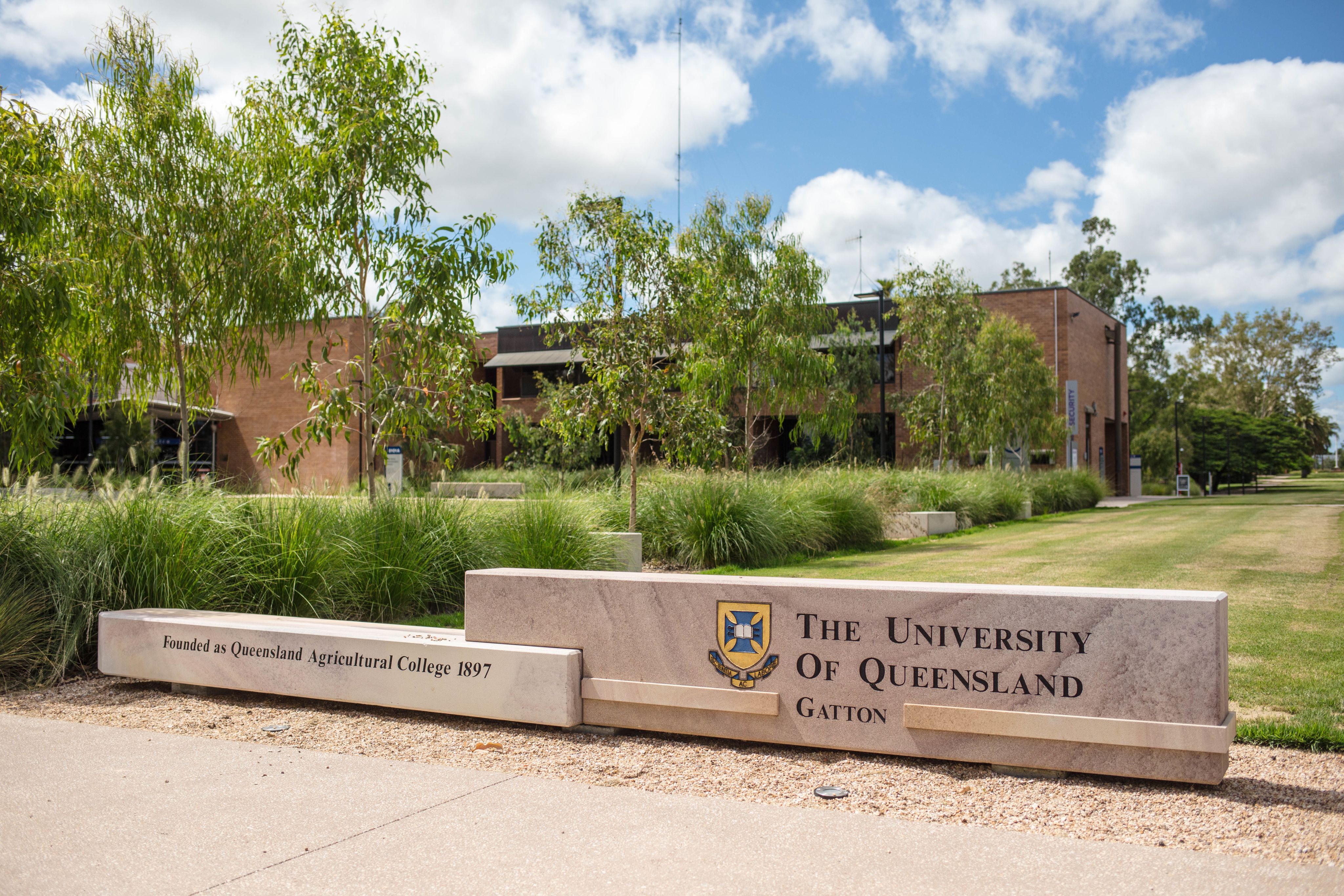 Campus signage for UQ Gatton