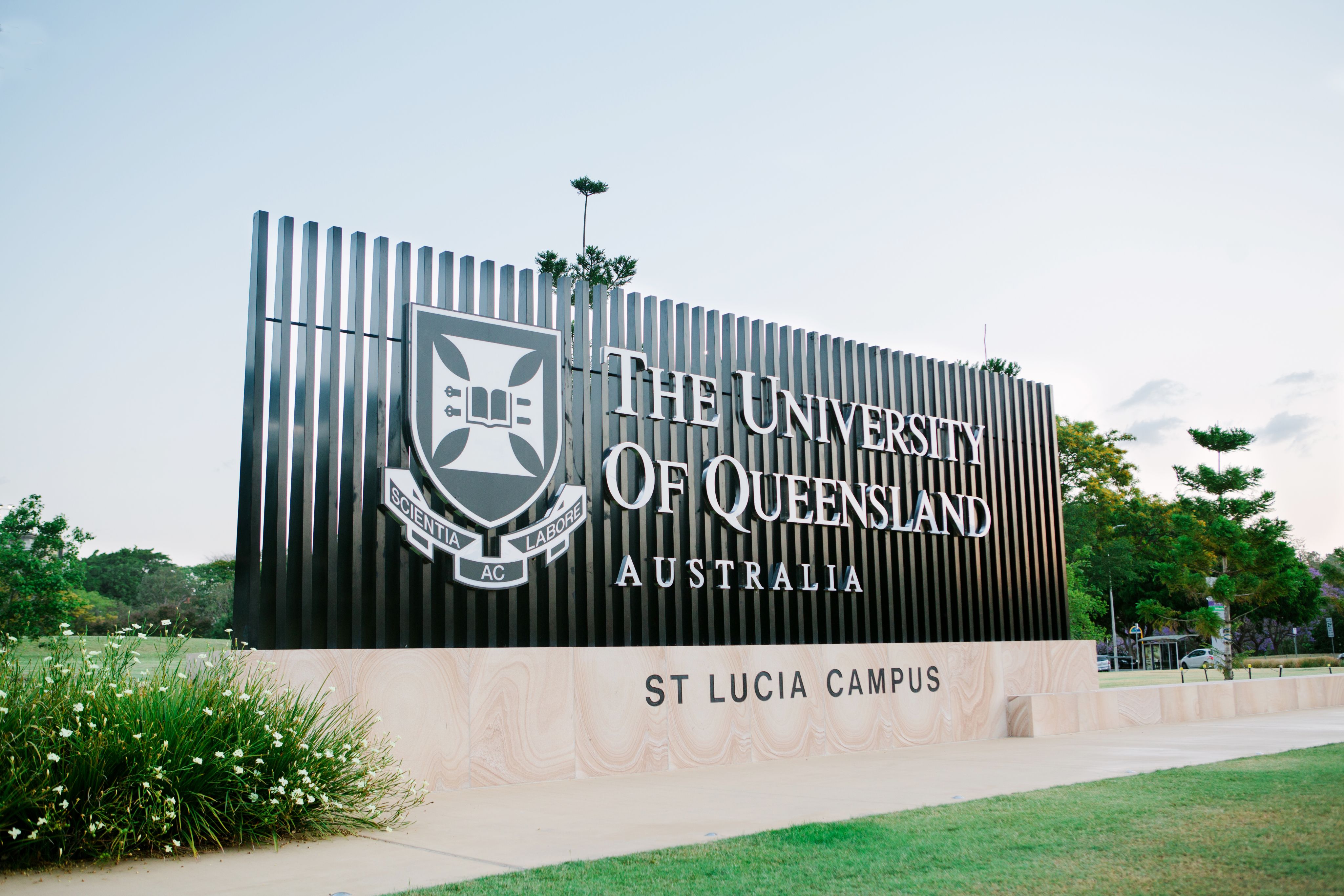 UQ St Lucia campus signage