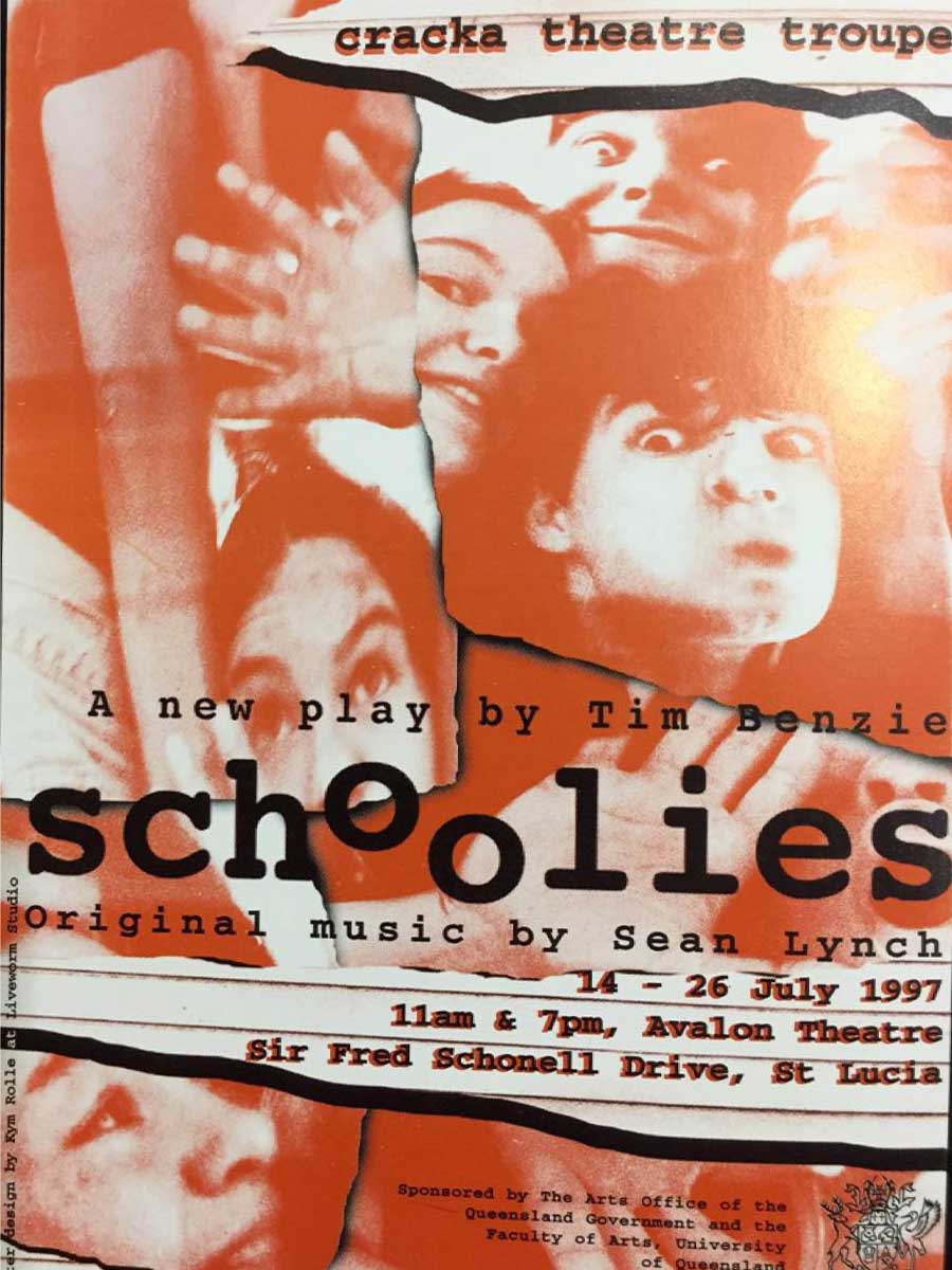 Program from 'Schoolies', 1997