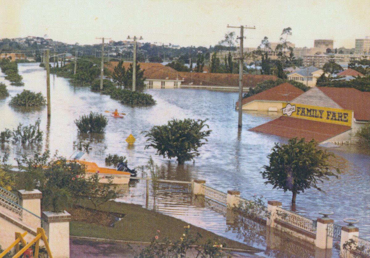 Photo of Sir Fred Schonell Drive, 1974