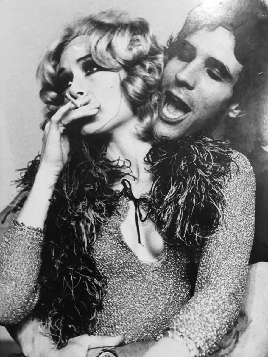 Photo of Steve Haddan and Phyl Wass, 1979
