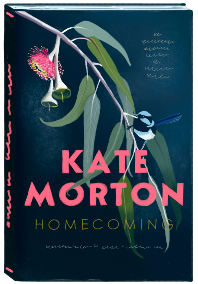 An illustration of the book cover for 'Homecoming'