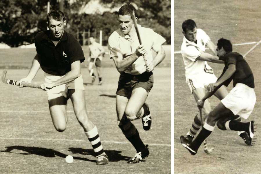 Historic images of Don McWatters in action.