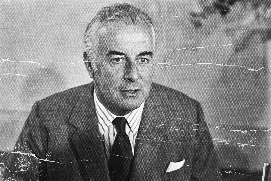 Former Australian prime minister Gough Whitlam.