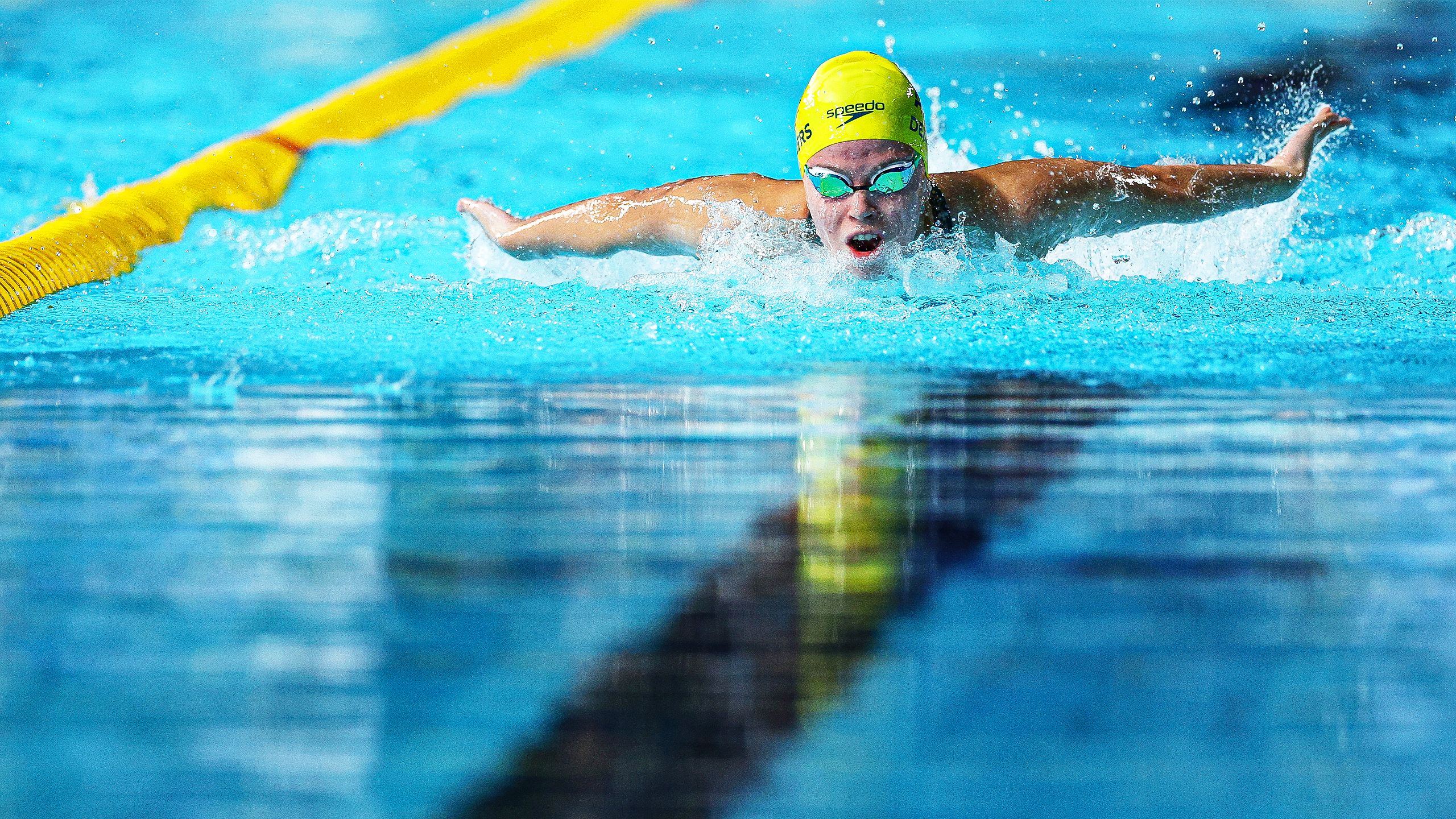Lizzy Dekkers on her way to Commonwealth Games gold in Birmingham in 2022. Image: Elsa/Getty Images