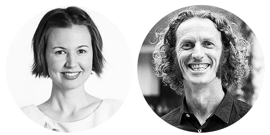 Dr Ella Kuskoff and Professor Cameron Parsell.