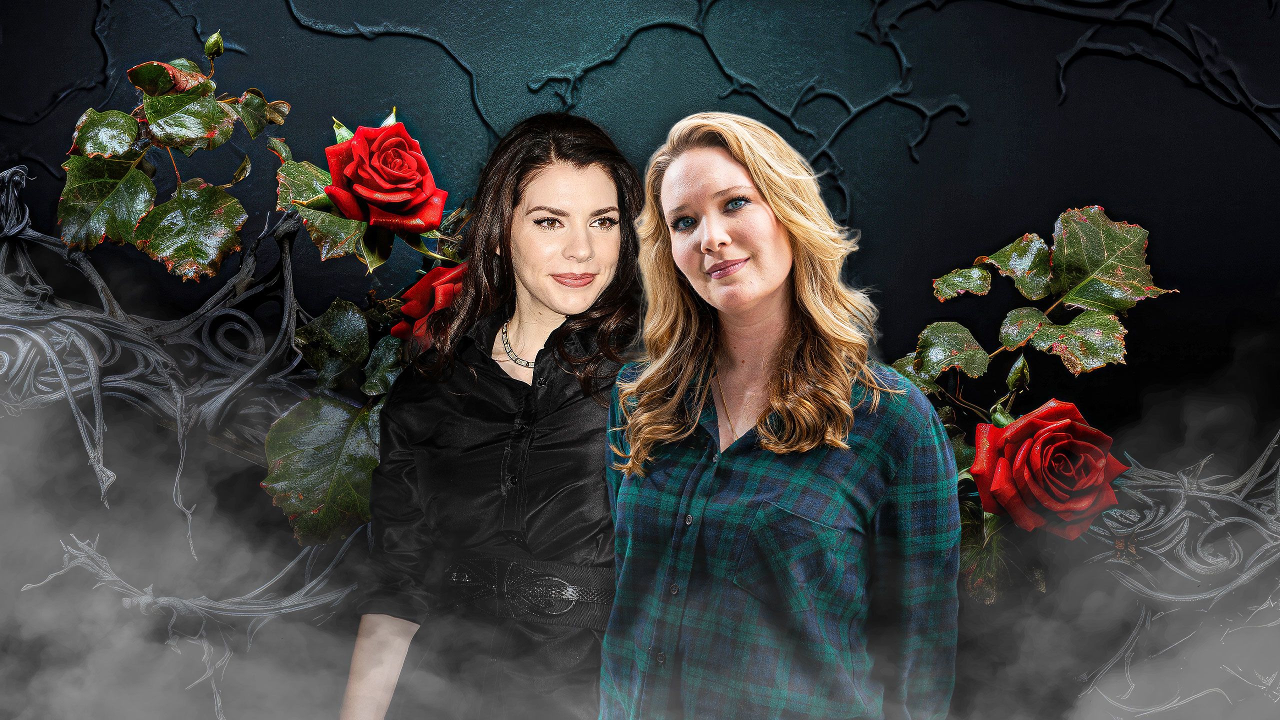 Twilight author Stepenie Meyer and A Court of Thorns and Roses author Sarah J. Maas.