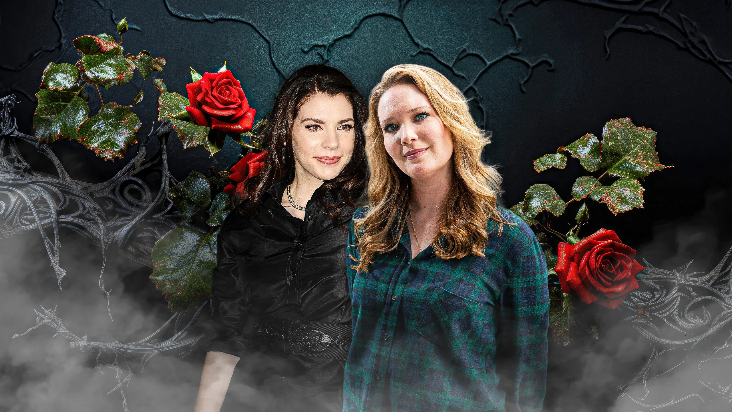 Twilight author Stepenie Meyer and A Court of Thorns and Roses author Sarah J. Maas.