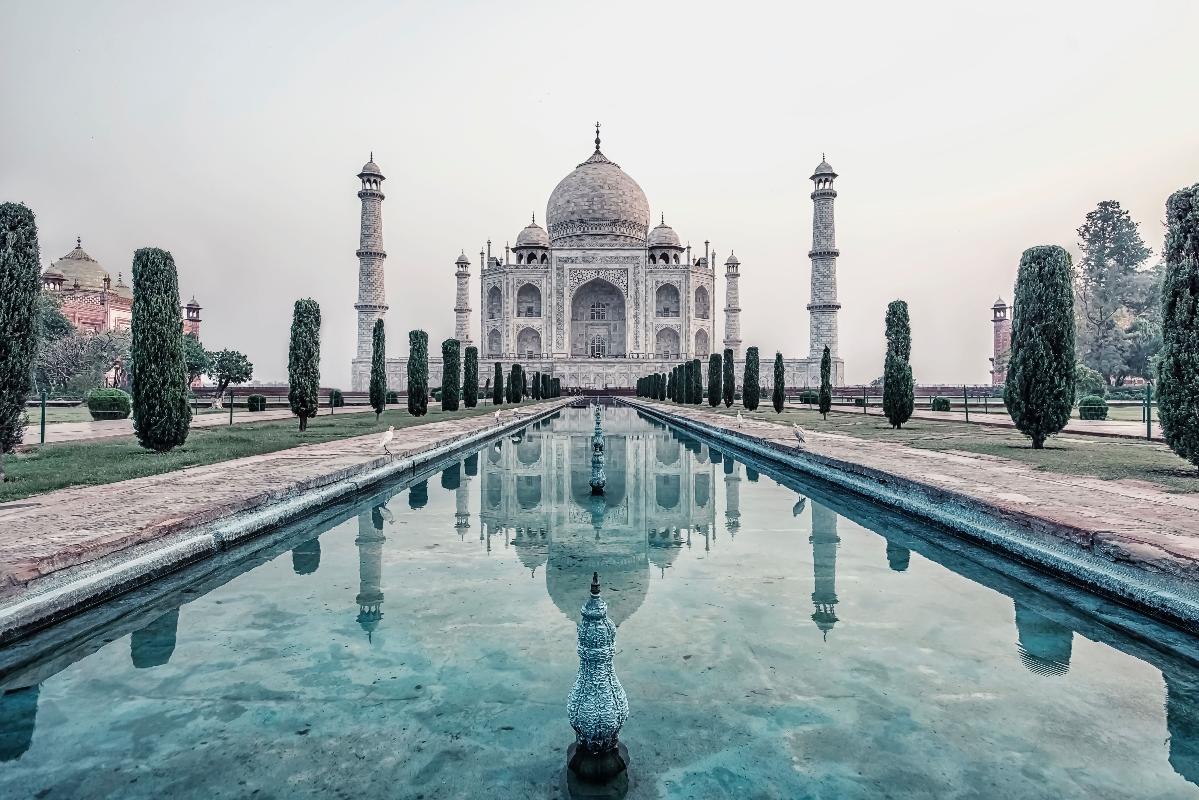 Picture of the Taj Mahal in India.