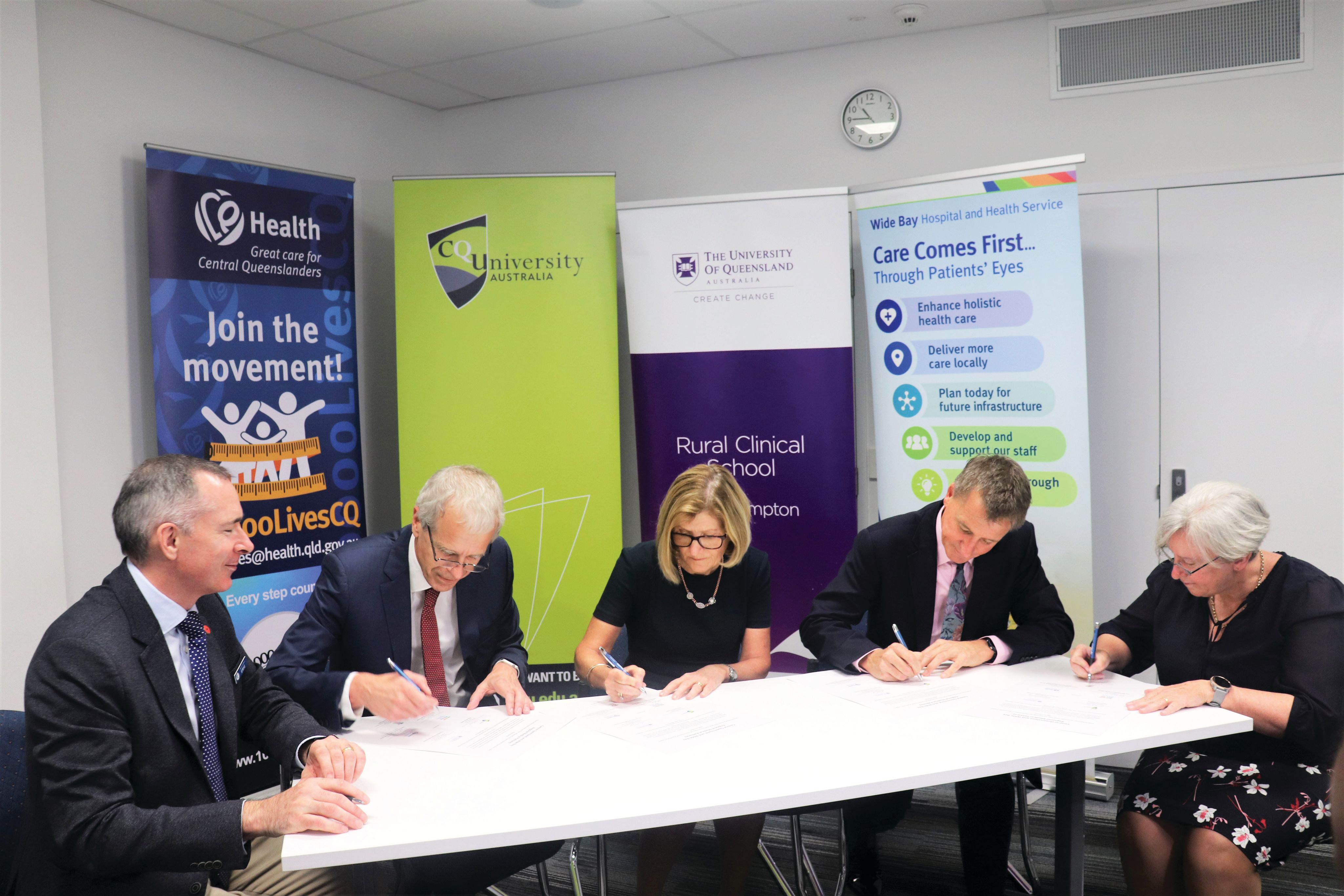 Signing of the RMP agreement