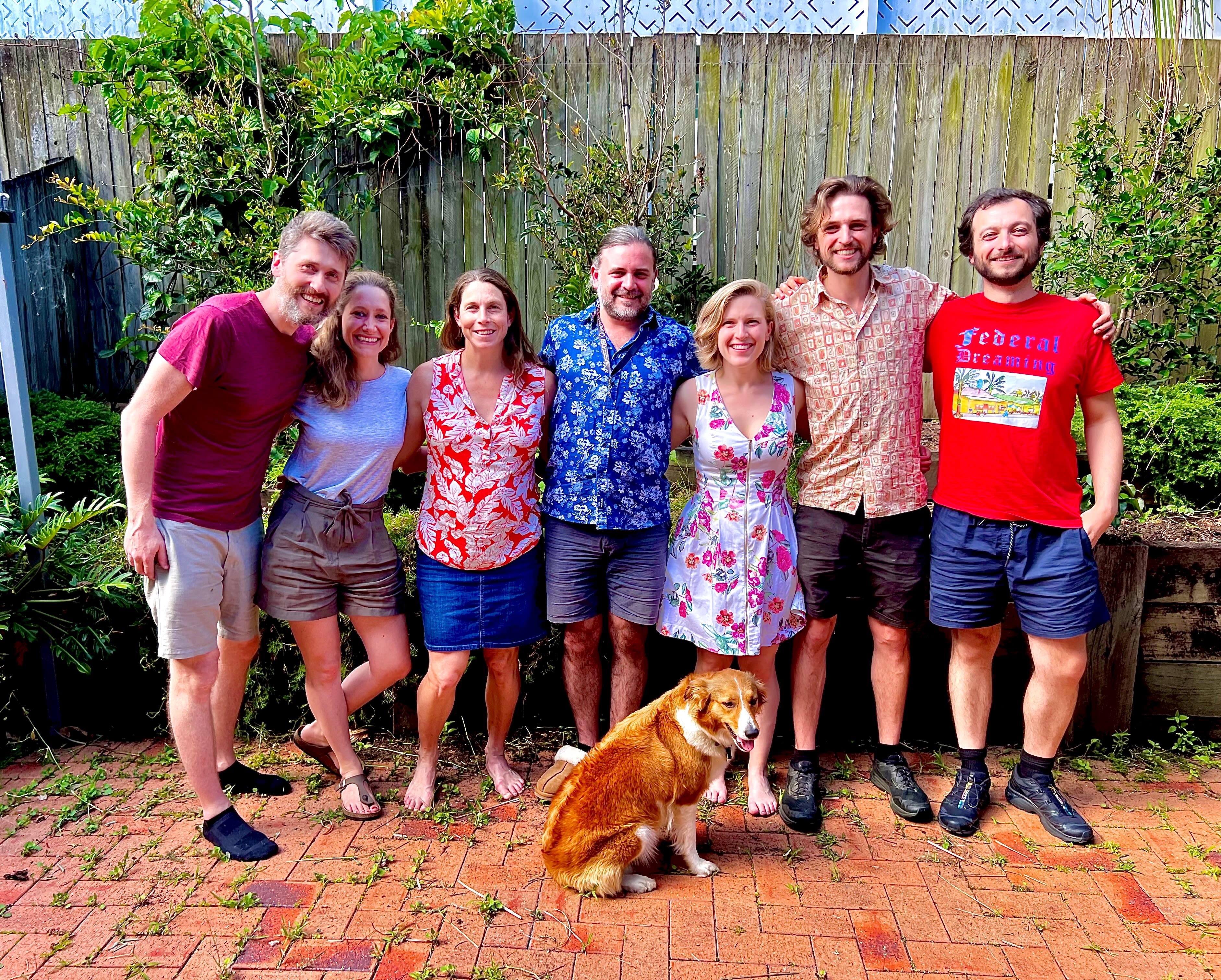 Dr Peter Kozulin, Dr Annalisa Paolino, Dr Elizabeth Haines, Dr Rodrigo Suárez, Dr Laura Fenlon, Mr Evan Bailey, and Dr Dylan Black.