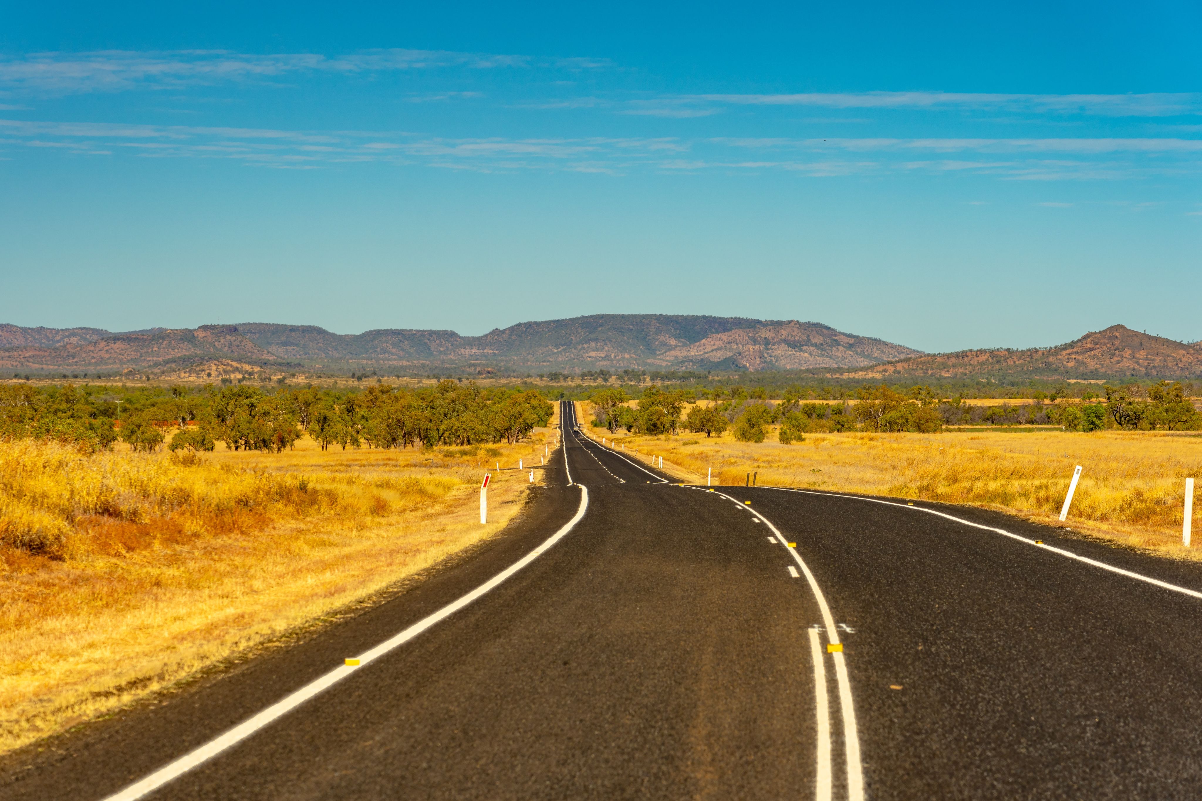 Highway in rural Queensland