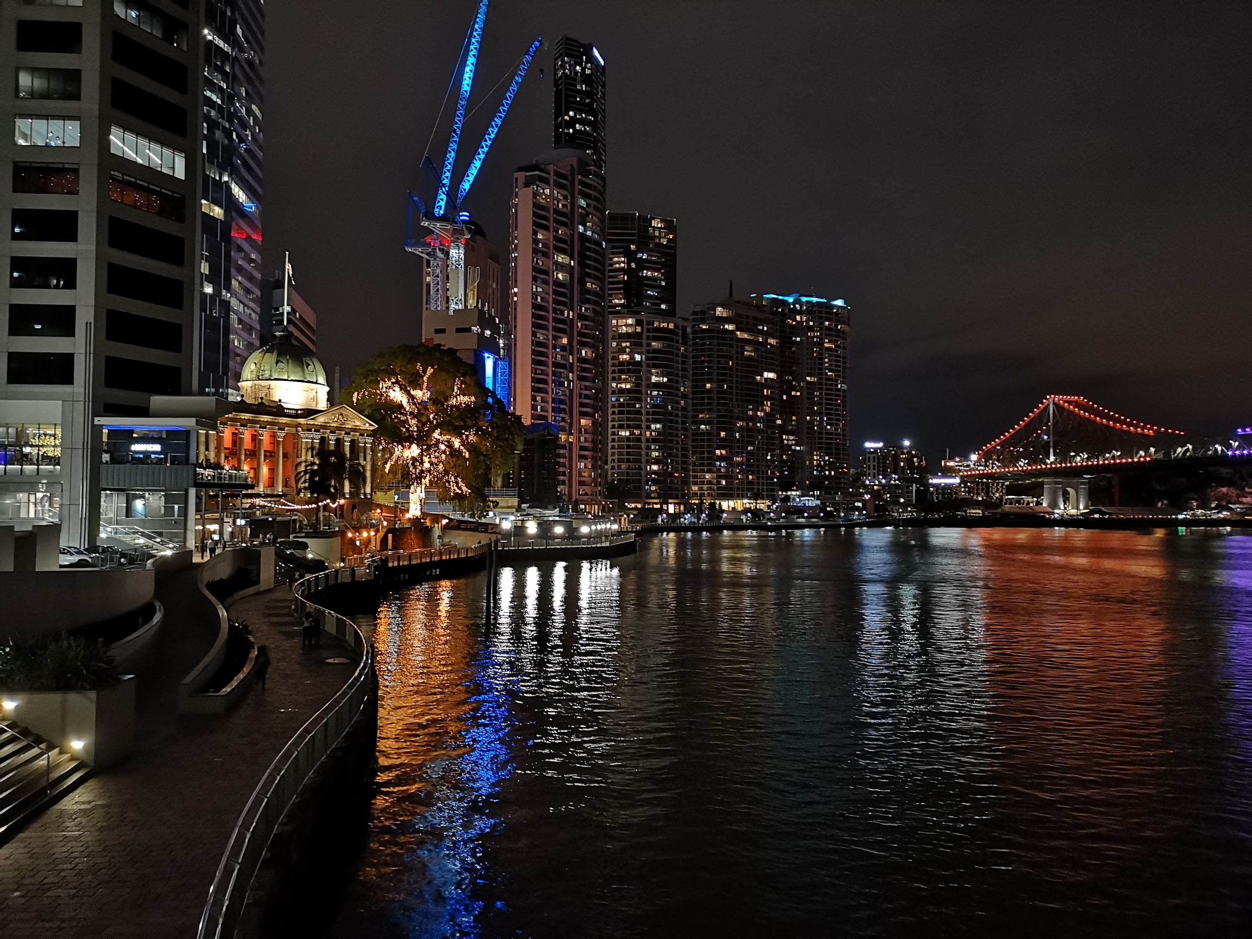 Brisbane River and cityscape