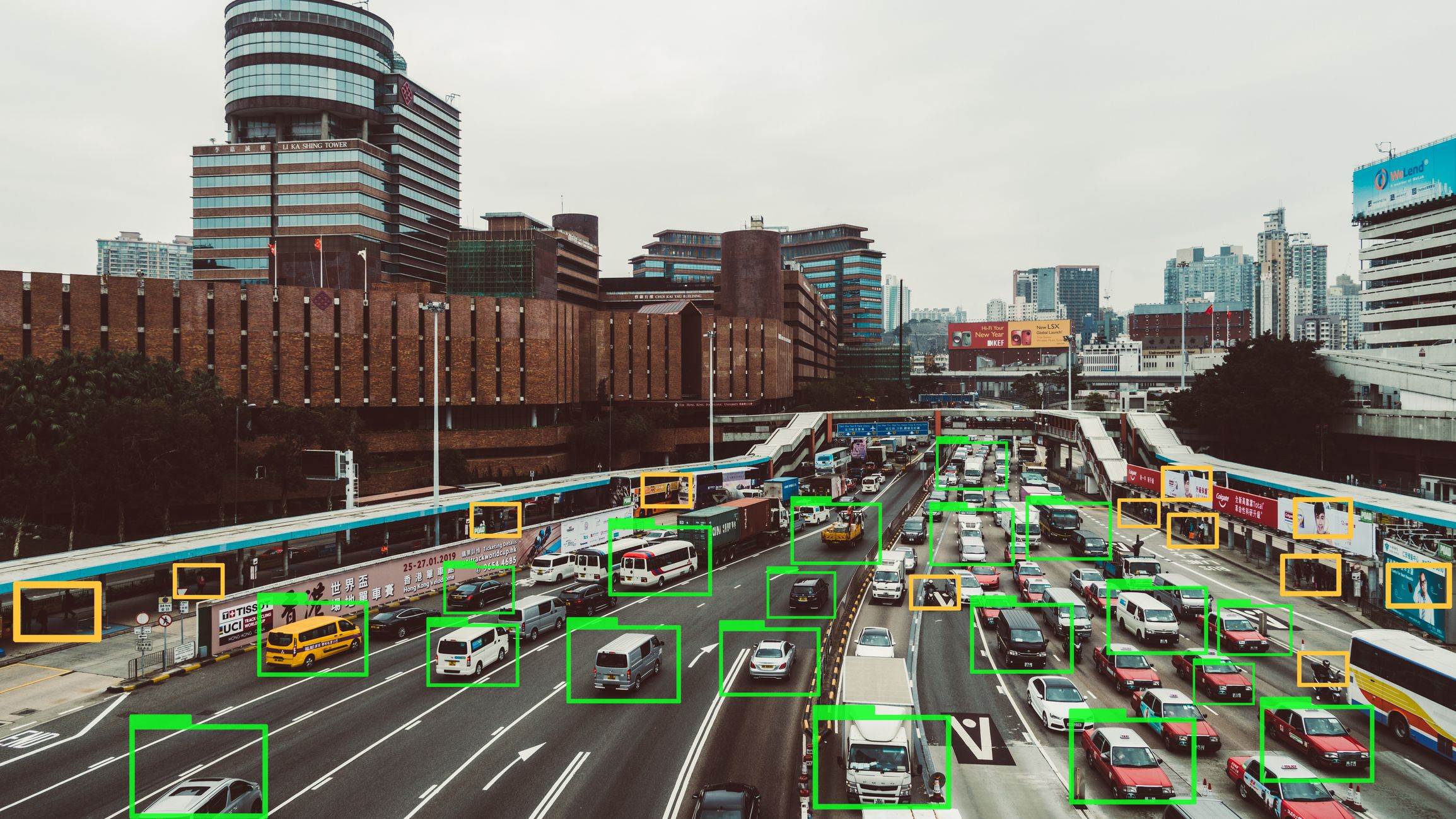 Artificial Intelligence monitoring traffic
