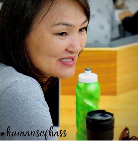 Soyolmaa at the Humanities and Social Sciences faculty at UQ