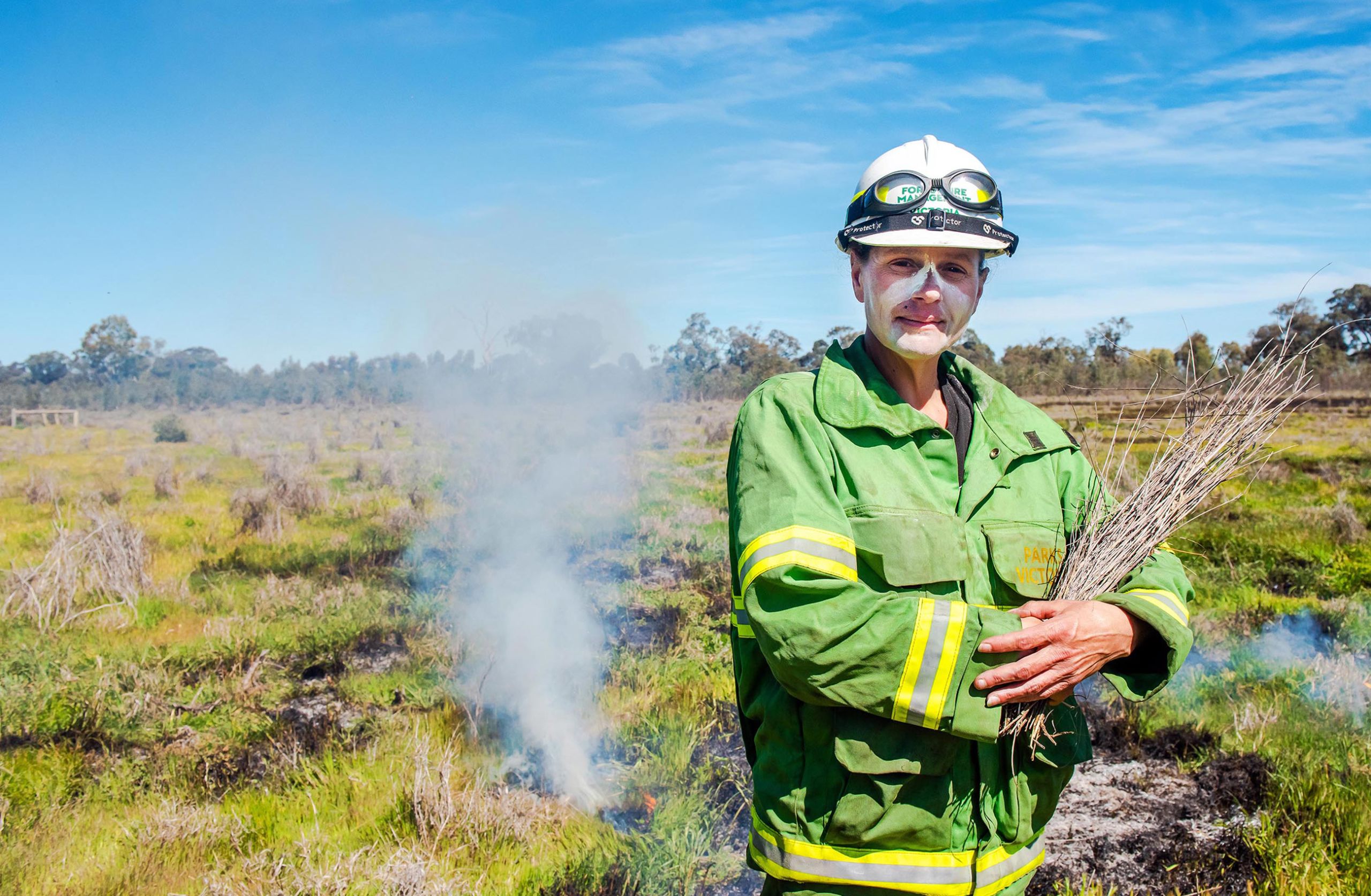 Karen Patterson (Dja Dja Wurrung Clans Aboriginal Corporation). Photo by DELWP, Victoria