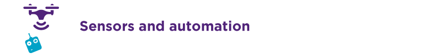 Sensors and automation