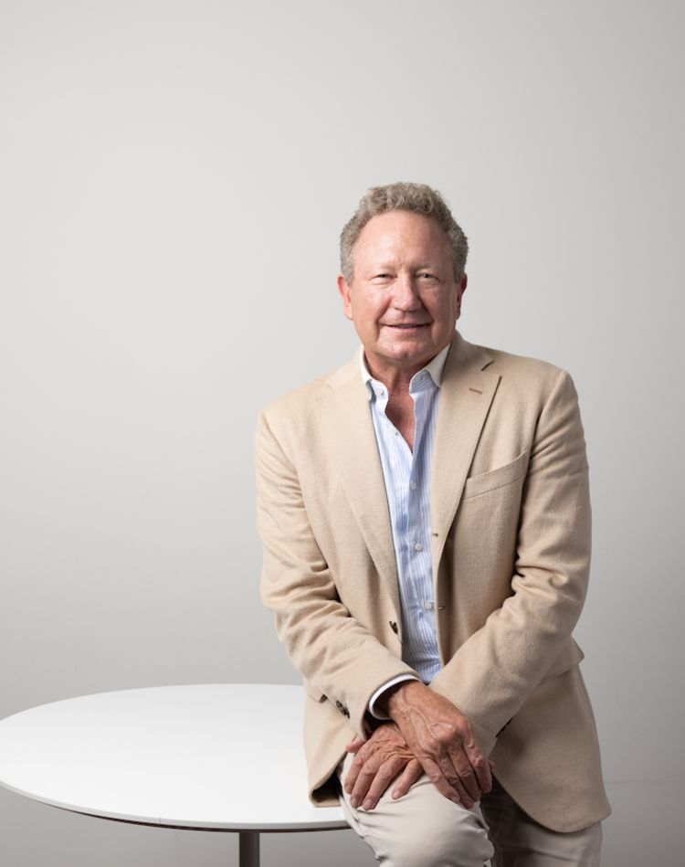Minderoo Foundation Chair Dr Andrew Forrest AO.