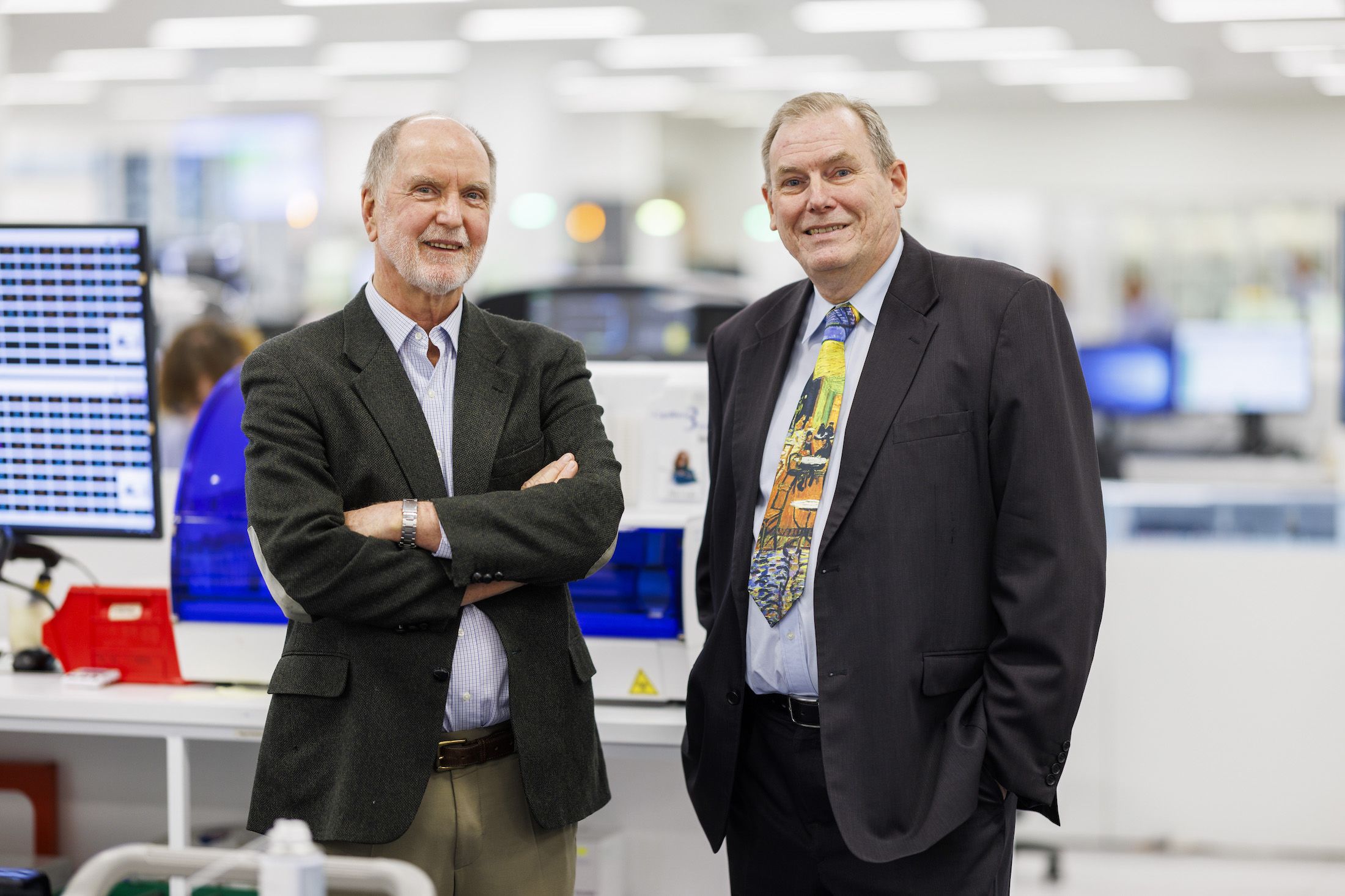 Dr Michael Harrison and Professor Brian Lovell