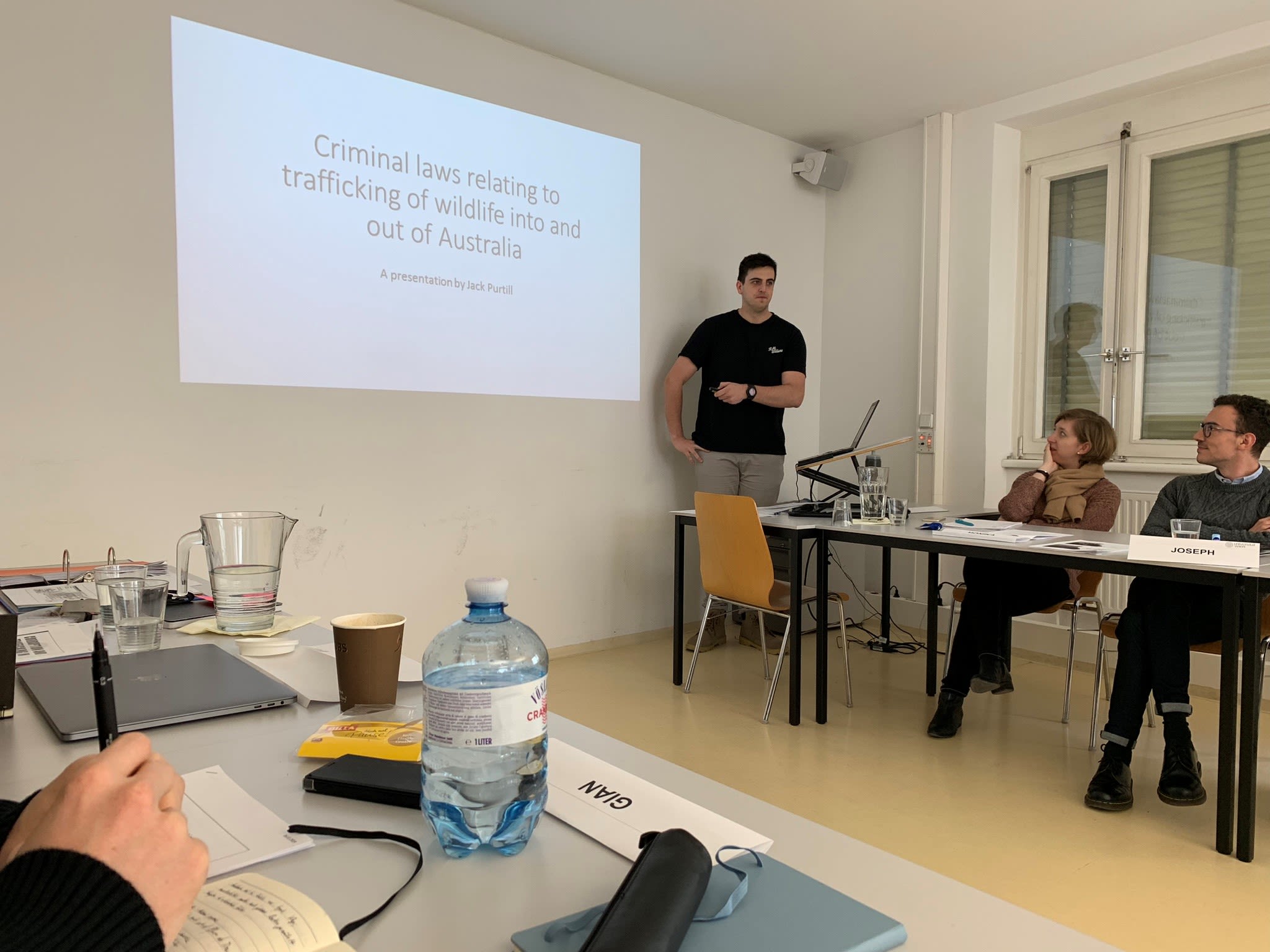 Jack Purtil presenting.