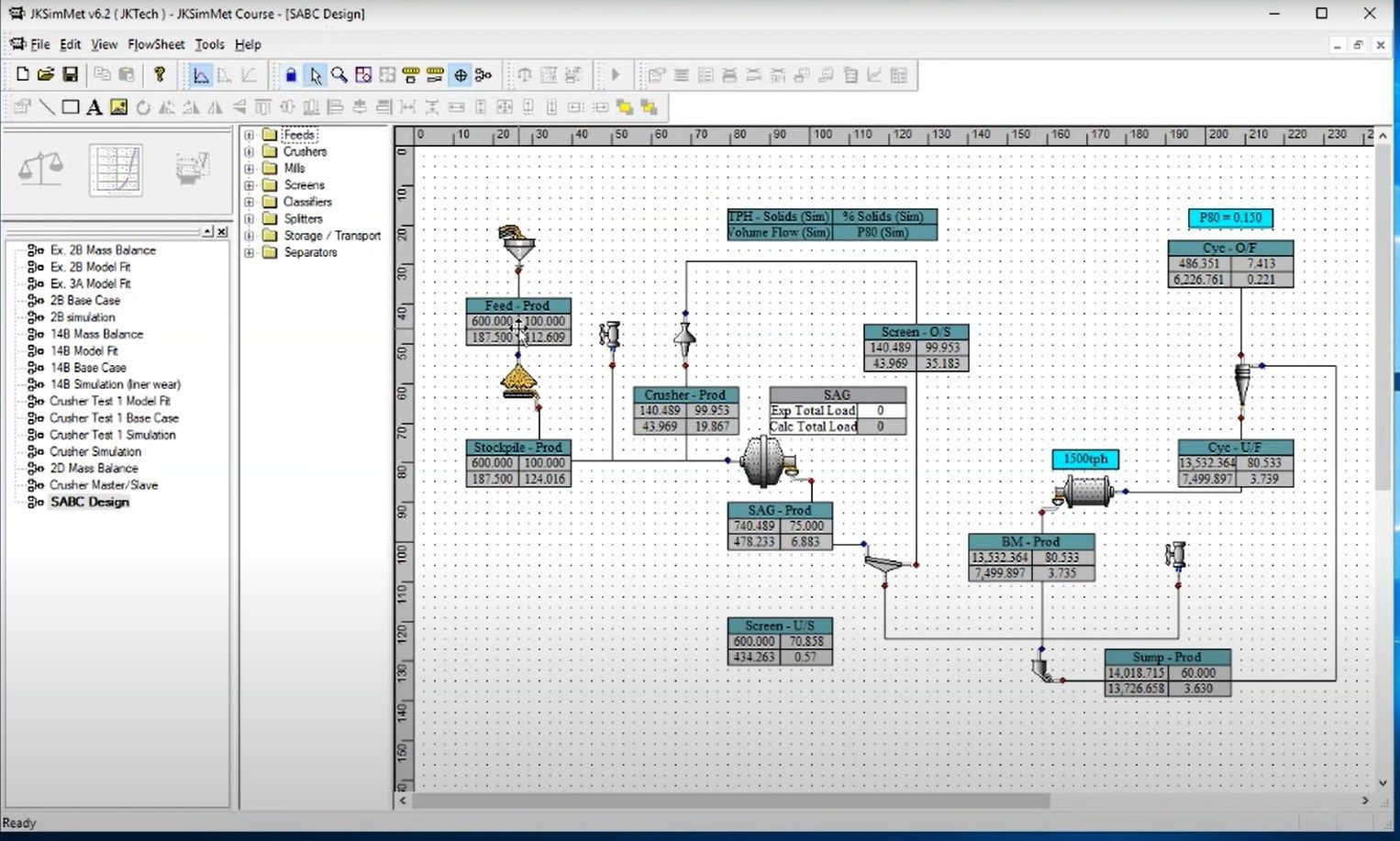 JKSimMet software in use
